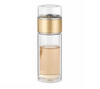 Bouteille Infuseur à Thé en Verre avec Filtre Intégré