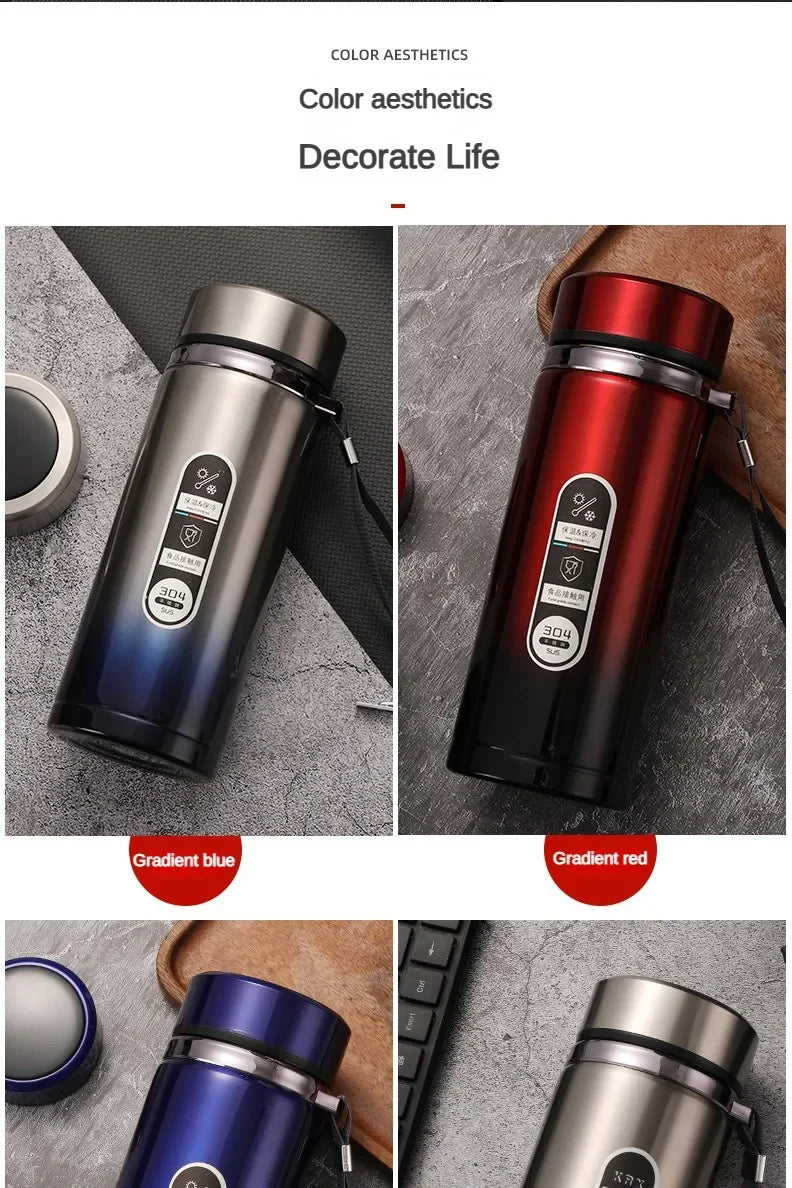 Thermos LED 500 ml–1 L en Acier Inoxydable