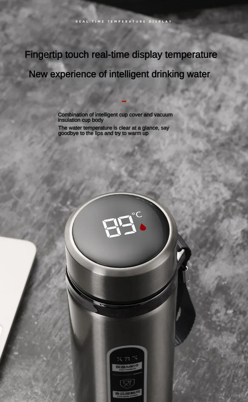 Thermos LED 500 ml–1 L en Acier Inoxydable
