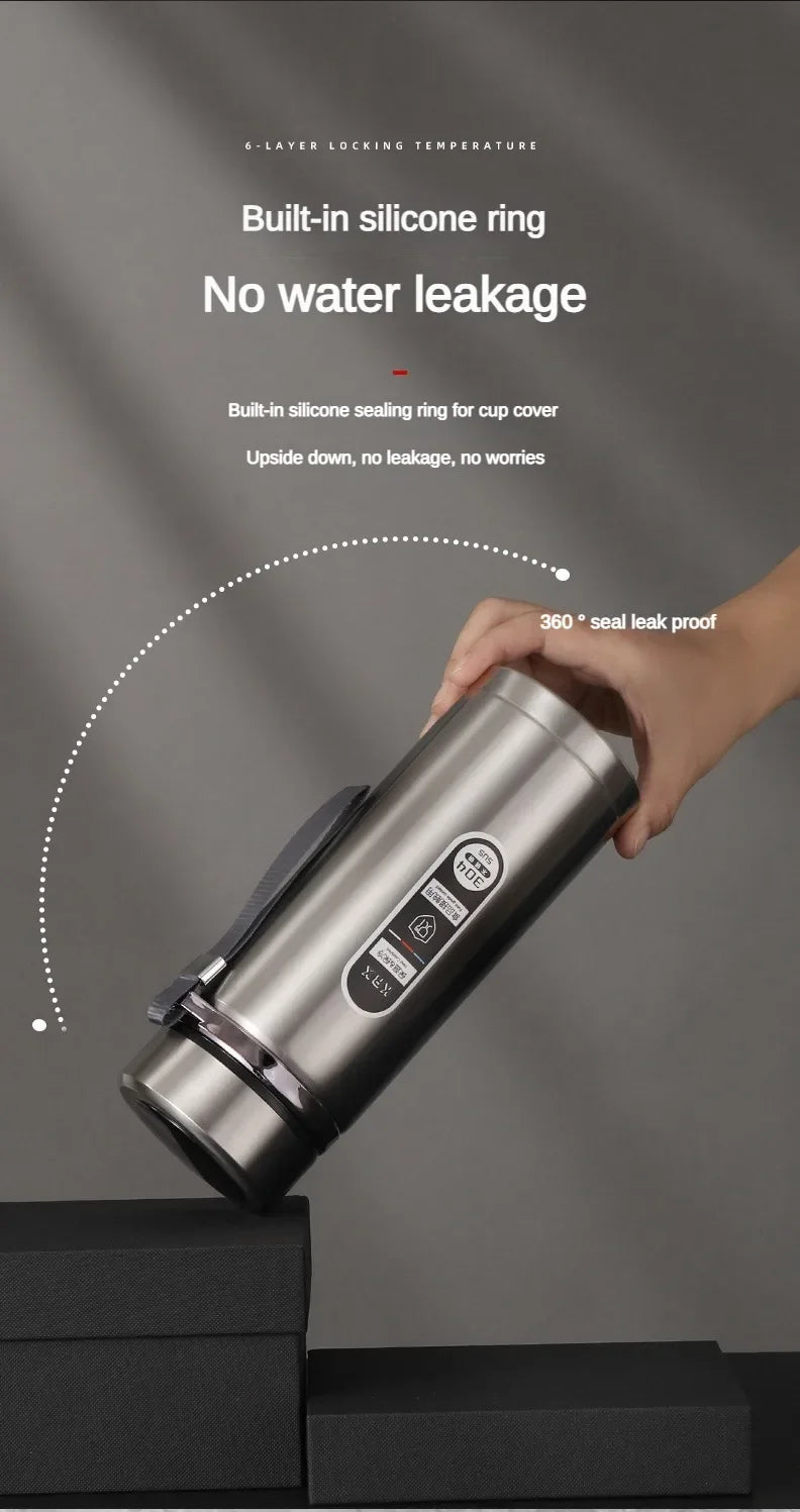 Thermos LED 500 ml–1 L en Acier Inoxydable