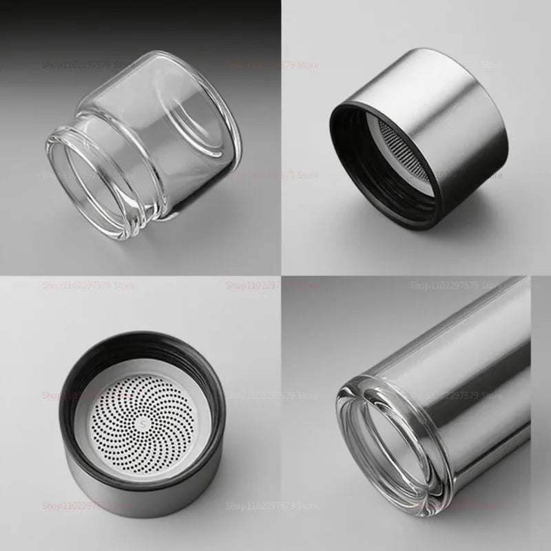 Bouteille Infuseur à Thé en Verre avec Filtre Intégré