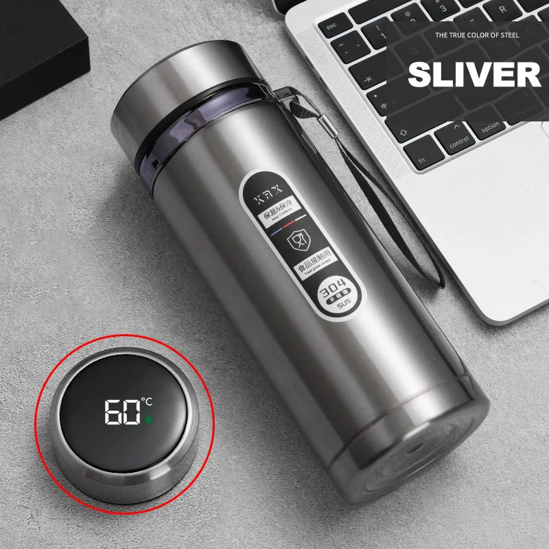 Thermos LED 500 ml–1 L en Acier Inoxydable