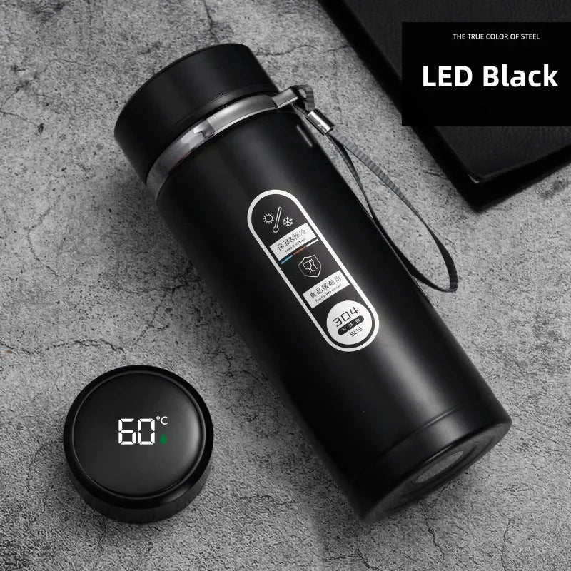 Thermos LED 500 ml–1 L en Acier Inoxydable